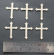 2CRAFTY Chip Board -Cross Card Pack car043